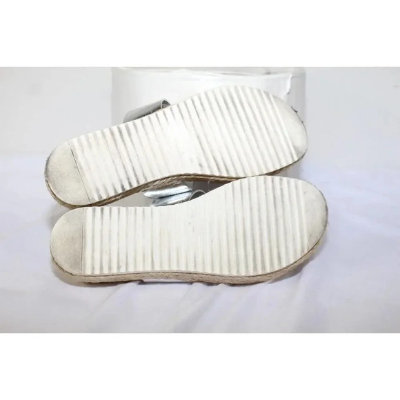 ladies STEVE MADDEN arran silver wedges size 10 - Picture 8 of 9